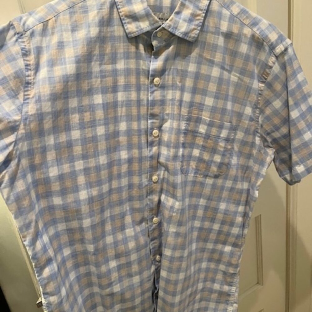 Peter Millar Linen Shirt, Short Sleeve